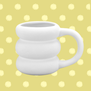 mug ondulé mimosa